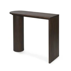 Ferm Living - Pylo Console Table, Dark Stained Oak