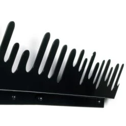 Design House Stockholm - Wave Hanger Coat Rack, Black, Set Of 2