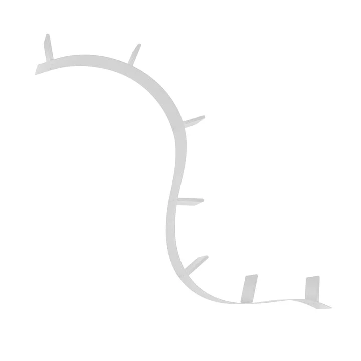 Kartell - Bookworm Short Shelf (1A / Aluminium)