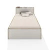 Müller Small Living - Nook Single Bed, 100 Cm, CPL White