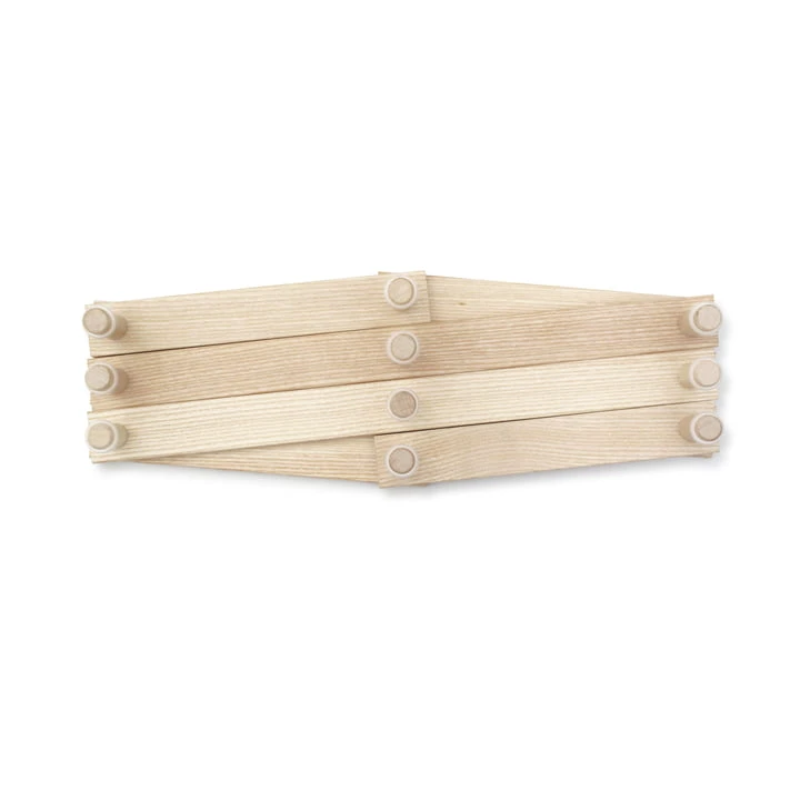 Side By Side - Lia Wall Coat Rack, Ash / Maple - Image 2