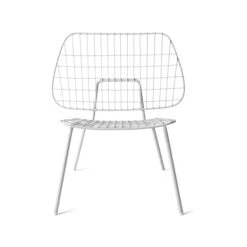 Audo - WM String Lounge Chair, White