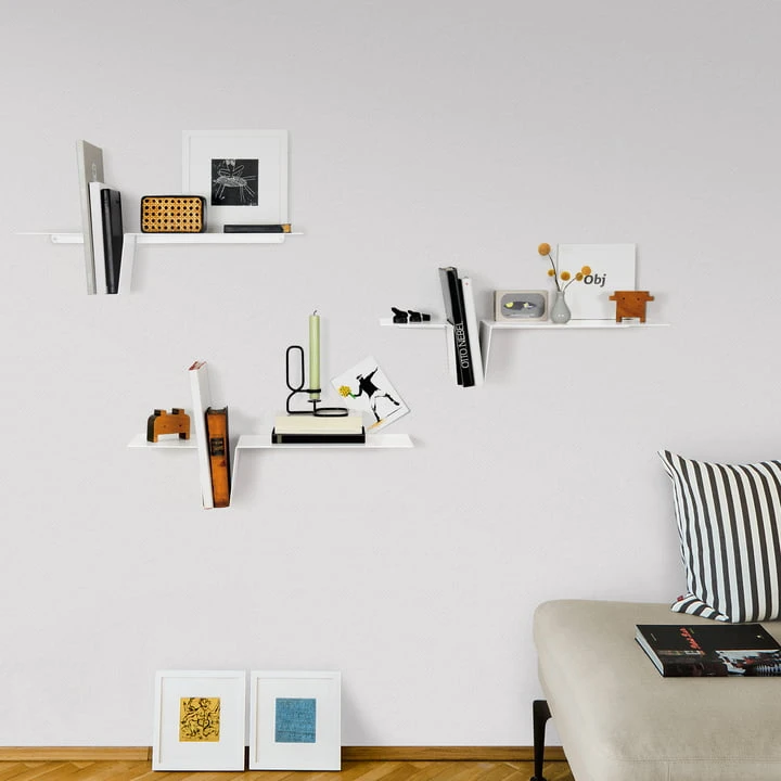 Vonbox - DOV Wall Shelf, White (RAL 9016) - Image 3