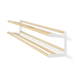 From Box - Shoe Rack Stixx Wall, White / Ash