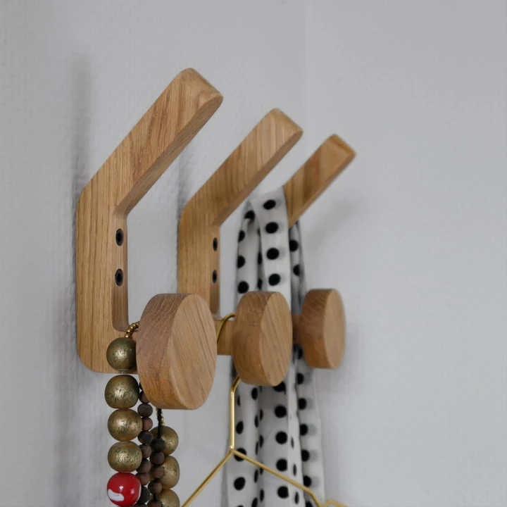 Vonbox - Wall Hook Hank, Natural Oak - Image 5