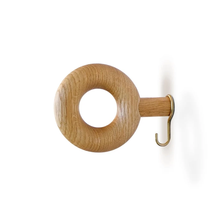 Vonbox - Wall Hook Ono 9 Cm, Oak