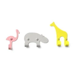 Vonbox - Wall Hooks Zoo, Savannah (set Of 3)